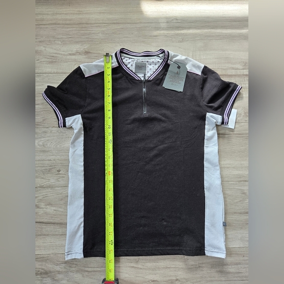 Asher Jones Black and White Men's Shirt Size S - Picture 6 of 6